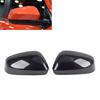 For Toyota Tacoma 2024 ABS Plastic Car Rearview Side Mirror Cover Wing Cap Exterior Door Trim Adhesive Sticker W/ No Signal