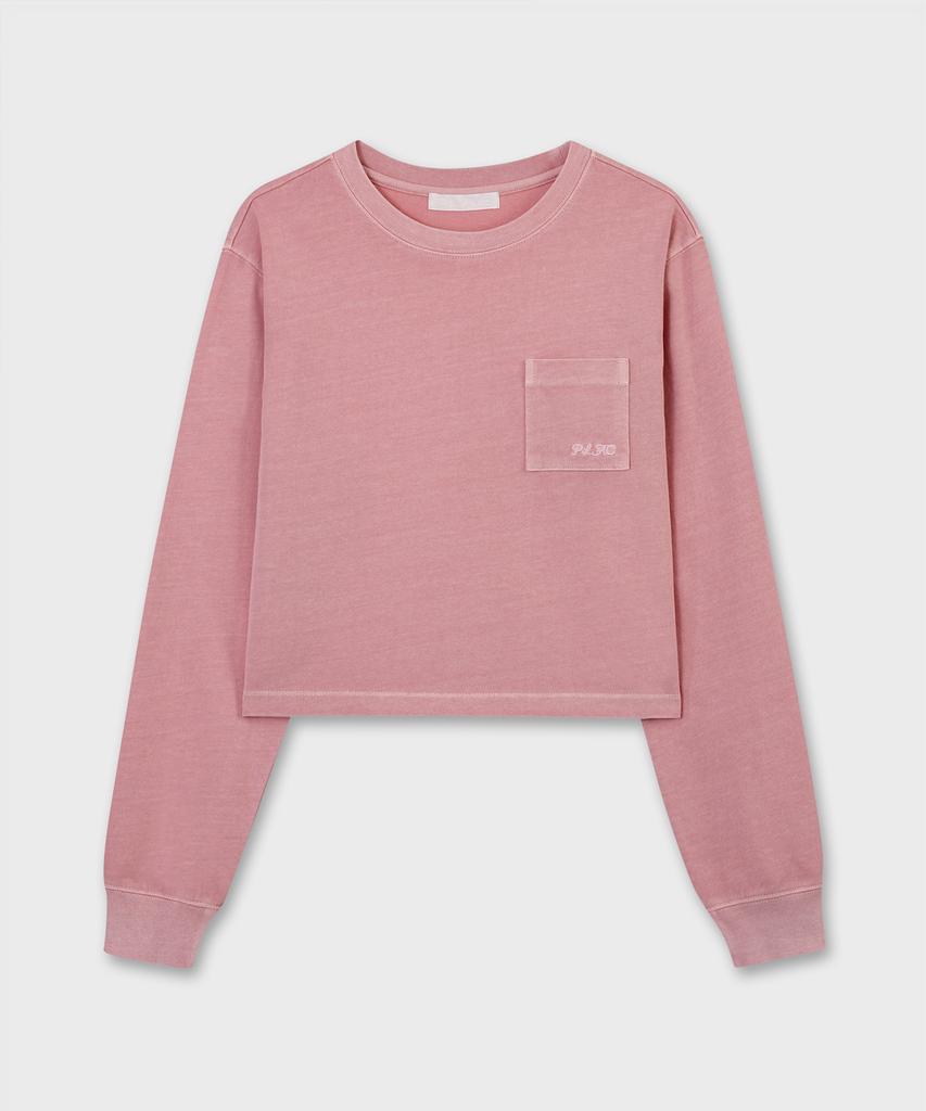 PLAC WOMEN Vintage Washed Crop T-Shirt_2 Colors