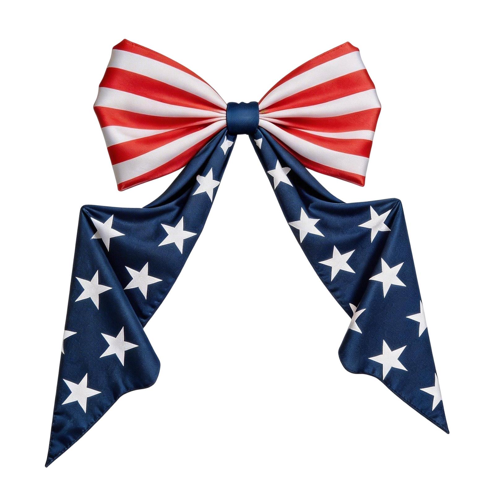 

Independence Day Large Bow Party Decoration One Size синій