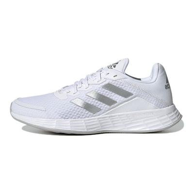 Duramo SL White Matte Silver Women Sneakers Cloud-White Grey-Two H04629