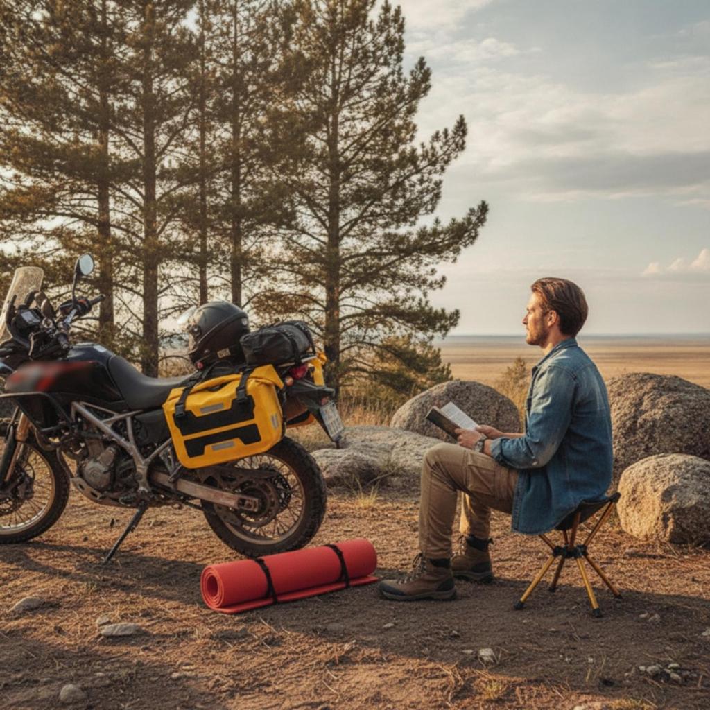 Motorcycle Saddlebags Waterproof Side Bags Soft-Sided Luggage