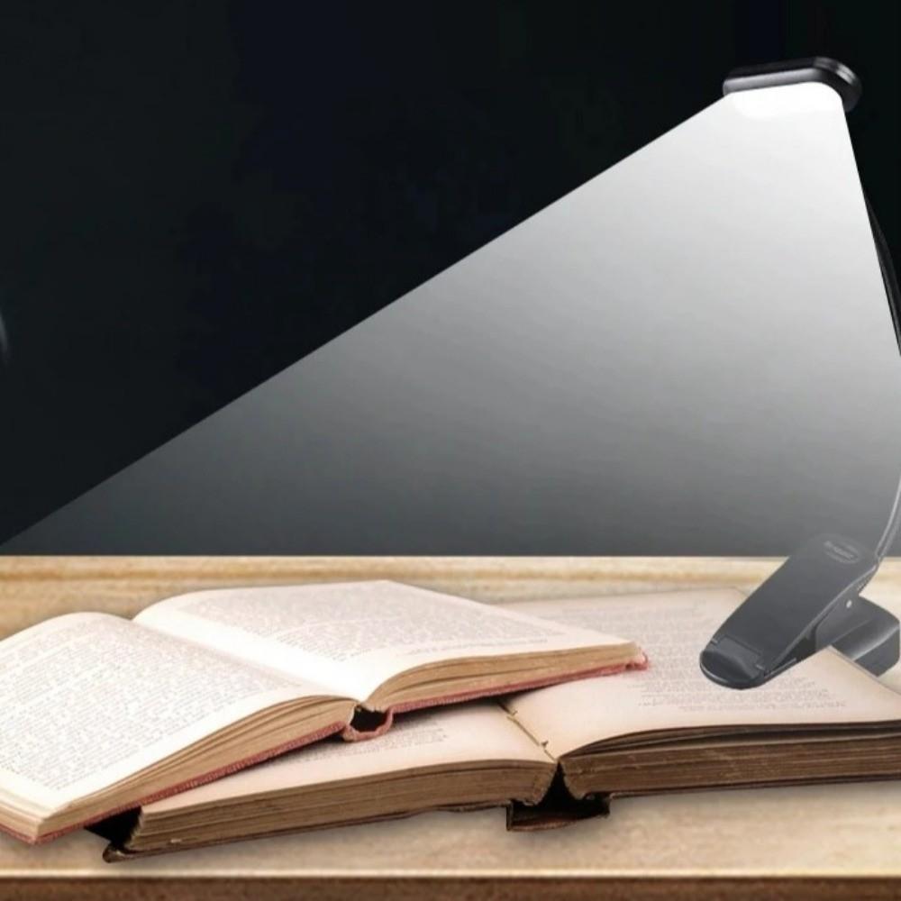 Flexible LED Book Light Adjustable Reading Table Lamp Portable Clip-On Lamp Study