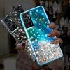 Glitter Sequins Bling Stars Case For Vivo V23E V23 V21 V20 Y21 Y20 Y33S Y30 Y75 Y70 Y51 Y15S Y12 Y91C Shockproof Transparent Soft Silicone Phone Cover