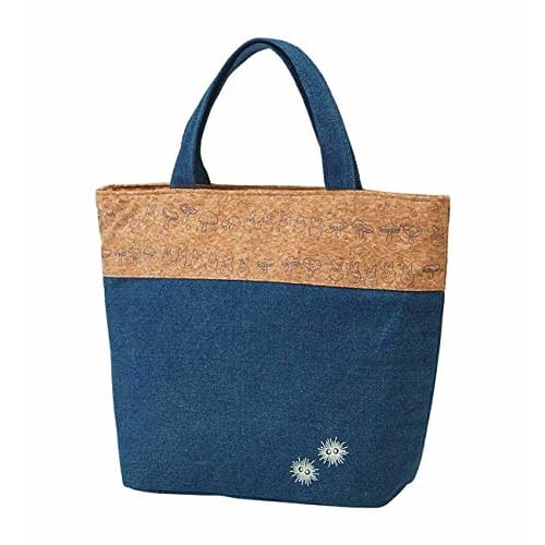 Skater Cork X Denim Cooler Bag, Size M, My Neighbor Totoro, Studio Ghibli KBCO2