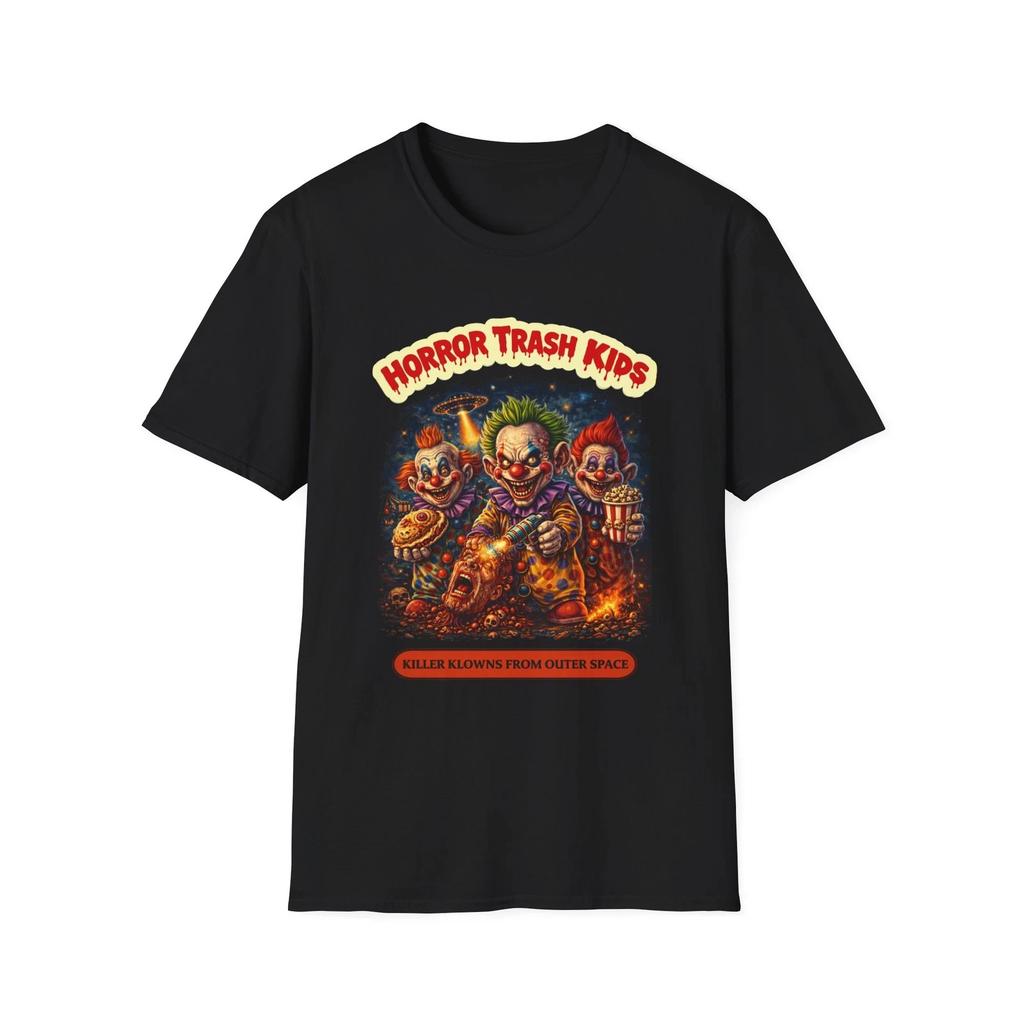 Horror Trash Kids T-Shirt | Killer Klowns from outer space Horror