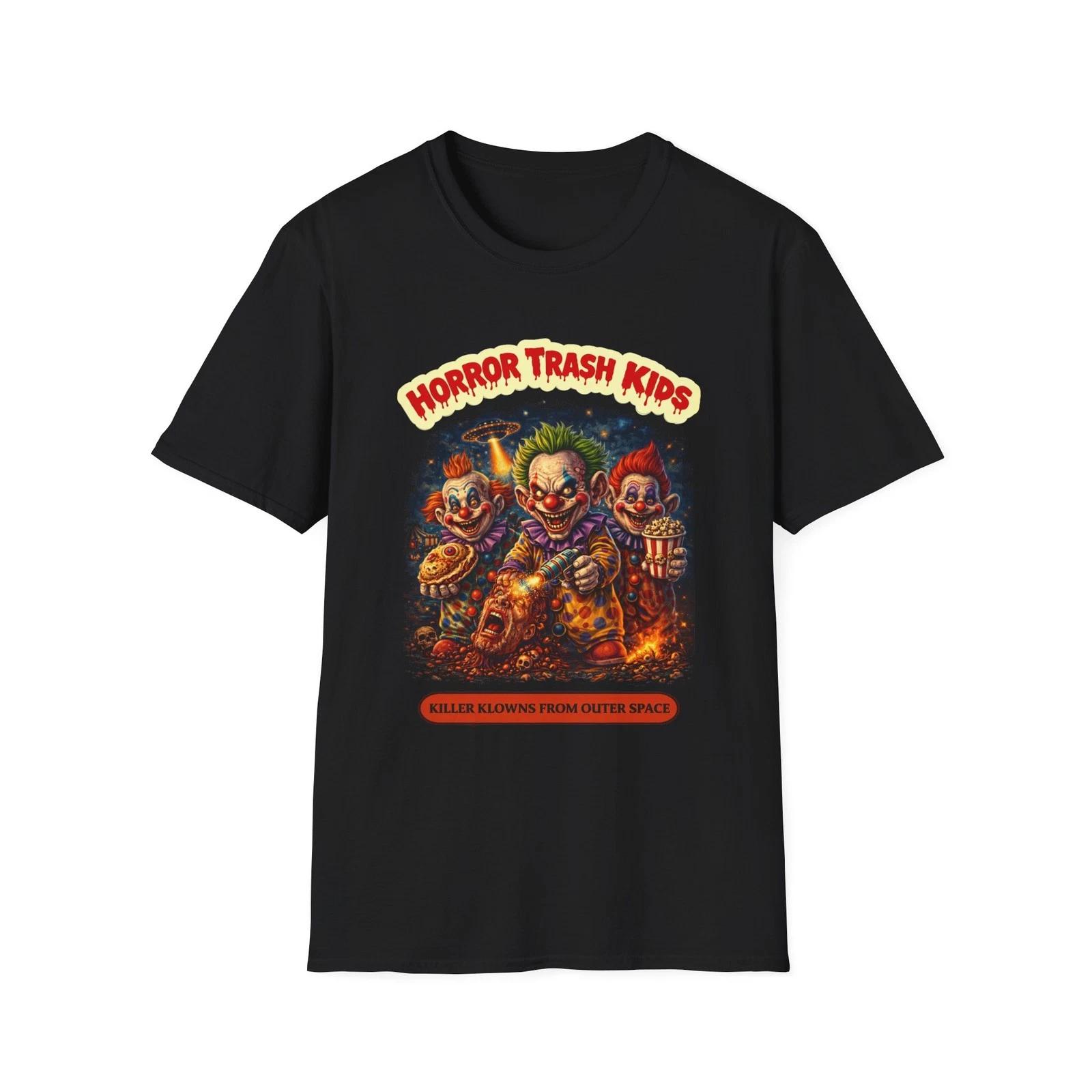 Horror Trash Kids T-Shirt | Killer Klowns from outer space Horror S