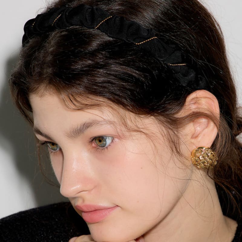 Les Bijoux Philosophy LB_With Gold Line Hairband