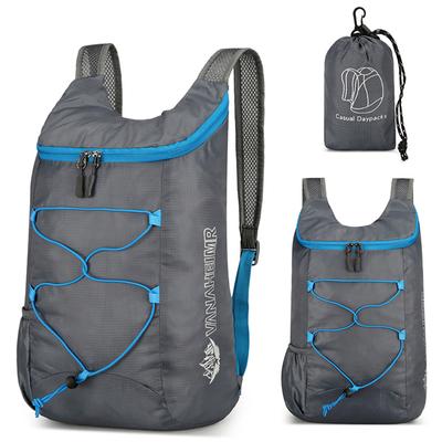 Multifunctional a Bag Folding Backpack High Density Lightweight Waterproof Nylon Fabric Sports Bag for Camping Hiking Travel