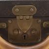 Louis Vuitton Prezidentský kufr M53012 vintage Aktovka Hnědá Monogramová plátnovina unisex Použitý