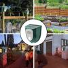 Weatherproof Solar Motion Sensor Alarm Solar Powered Waterproof Animal Repeller Infrared Detection Motion Sensor Drive Device