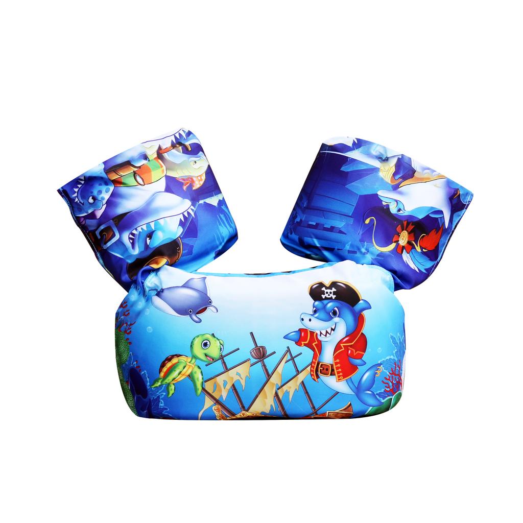 Children's Life Jacket Swimming Float Arm Band Cartoon Emergency First Aid Buoy for Pool Safety