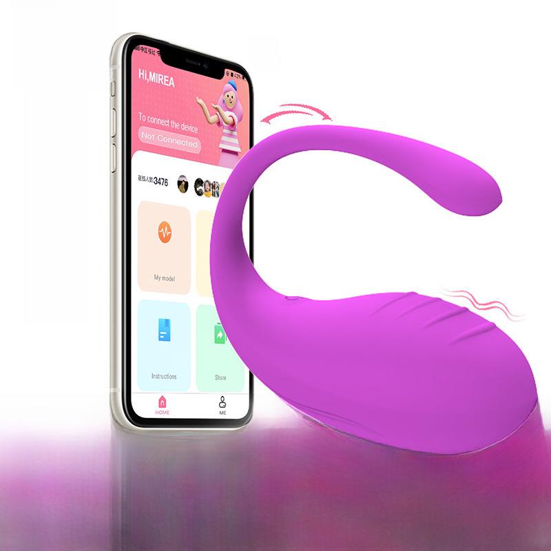Rumpetroll APP-kontrollert trådløst vibrerende egg for voksne