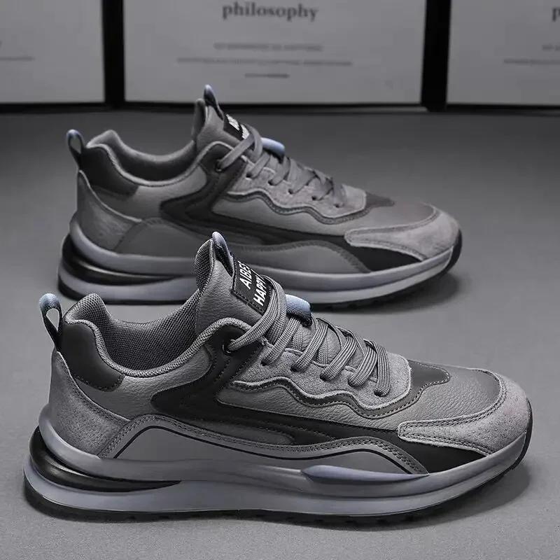 2025 New in Men's Running Sneakers Trend Breathable Antislip Tennis Shoes Basketball Walking Jogging Casual Sport Shoes