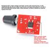 Mini PWM Speed Control Switch, 5A Motor Governor LED Dimmer DC 5V 6V 12V 24V 35V