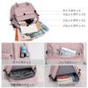 FANDARE Women's Backpack with Cute Decorations, Large Capacity, A4 Size, Student Backpack, Lightweight, Waterproof, Multifunctional, Anti-Theft,