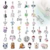 New Copper Elephant Game Console Cat Beaver Swan Charms Beads Fit Original Bracelets Diy Jewelry Gift