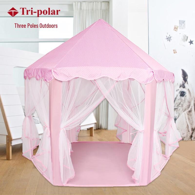 Tri-polar Hexagonal Kids Play Tent TP2314 140x140x140cm