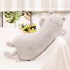 Cute Cat Stuffed Animal Pillow Long and Soft Perfect for Kids Bed or Sofa Decor