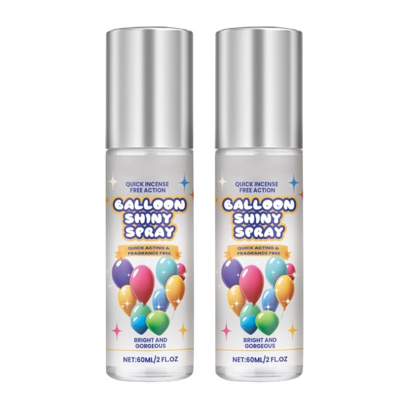 Shimmering Night Effect Balloon Spray Nighttime Balloon Spray 60ml Brightener Spray for Memorable Celebration