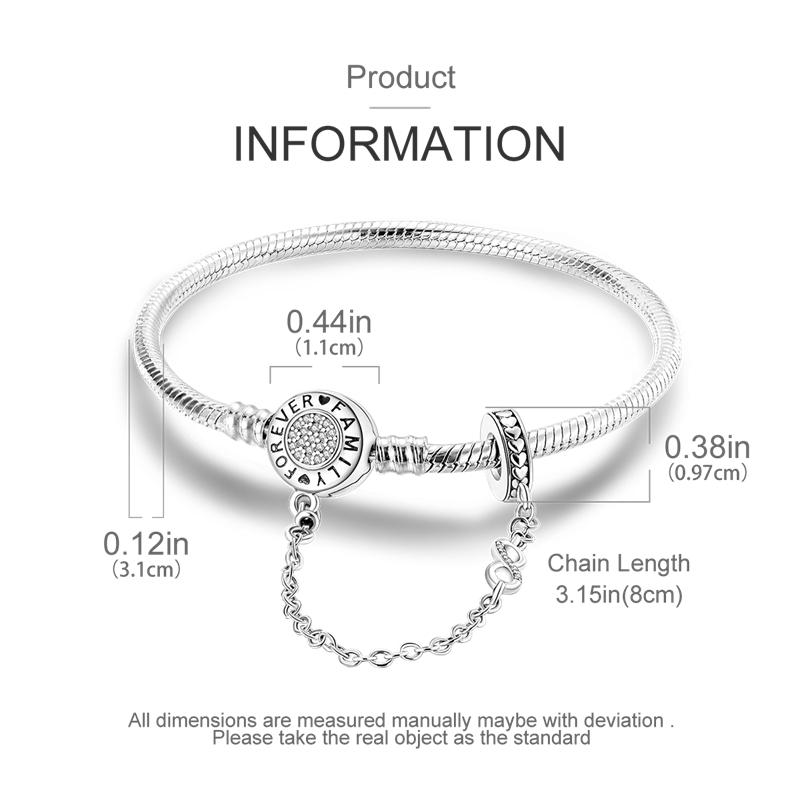 New Original 925 Silver Bracelet Heart Butterfly Bracelet For Women Fit Original Bracelet Charms Beads Jewelry DIY Gift