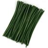 100pcs Chenille Stems Toys DIY Strips Twist Bar Anvil Wire Craft Pipe Creative Hobby Children Plush Stick Chenille Sticks Craft
