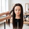 Head Model Long Hair Training Head Creative Hairstyle Manikin Head Adult Manikin Head  Barbershop
