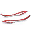 Wellvie classy Accord Door Mirror Garnish Honda CR Series Hybrid Turn Signal Rim Side Mirror of (Set 2)