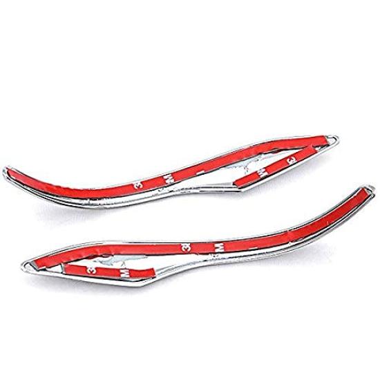 Wellvie classy Accord Door Mirror Garnish Honda CR Series Hybrid Turn Signal Rim Side Mirror of (Set 2)
