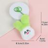 Cute Plush Fruit And Vegetable Doll Keychain Filled With Keychains Backpack Pendant Ladies' Car Key Accessories