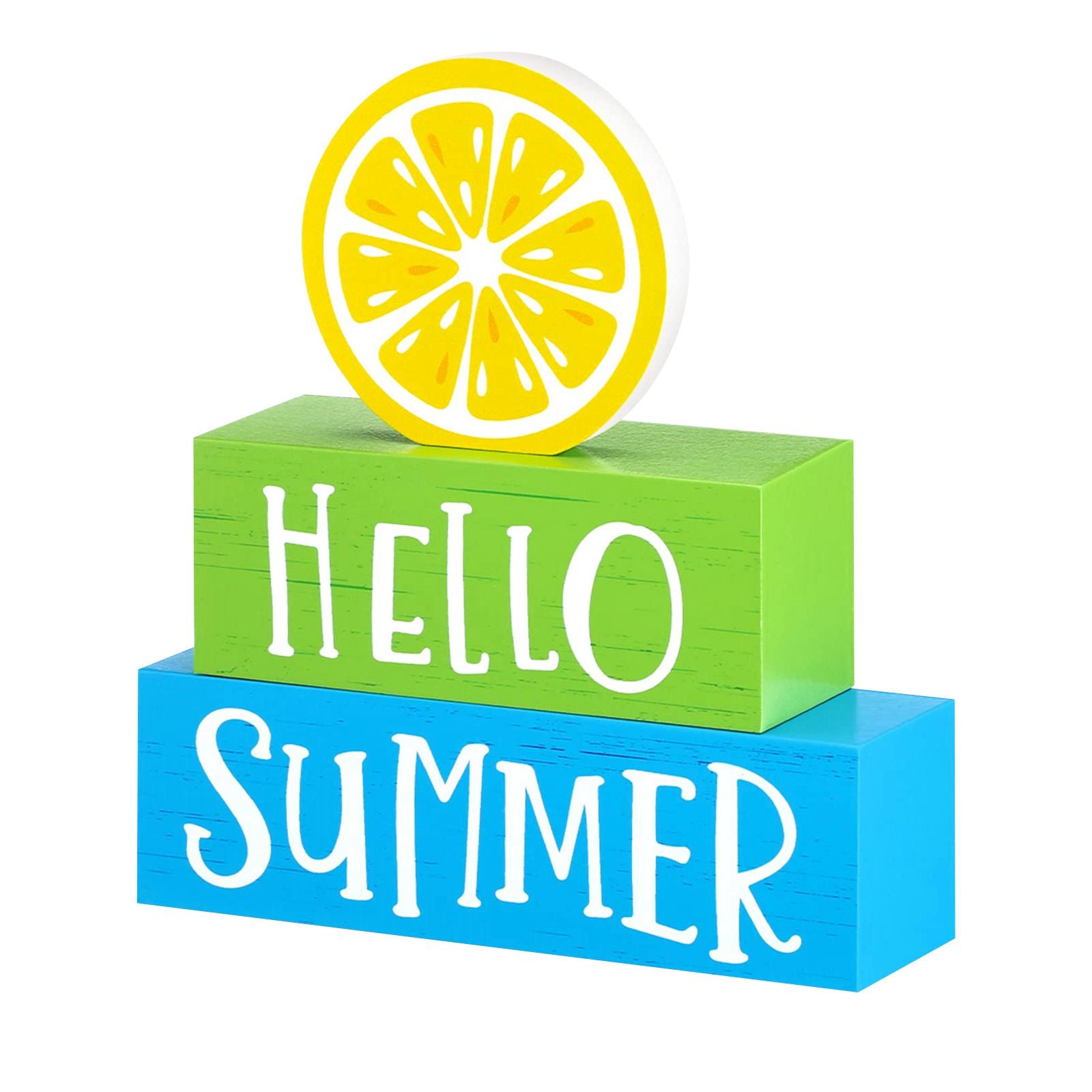 

Украшения для летних вечеринок, центральные элементы стола. Летние украшения, украшения для деревянных столов, тематический многоуровневый декор подносов на лето. жёлтый