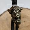 Bull Head Yak Brass Knife Beads EDC DIY Woven Bracelets Lanyard Key Chain Pendant Accessories Men Outdoor Tool Hangings Charms