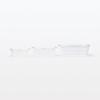 MUJI Microwaveable Food Containers with Pack of MDC95A3S Lids, Semi-Transparent, Rectangular, 180mL, 4,