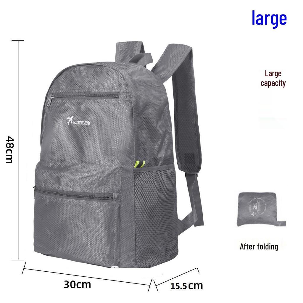 New Ultralight Foldable Travel Backpack for Hiking & Camping - Large Capacity