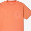 Converse T Shirts Men's Orange Crew Neck Moderate Straight Fit 10021491-A01