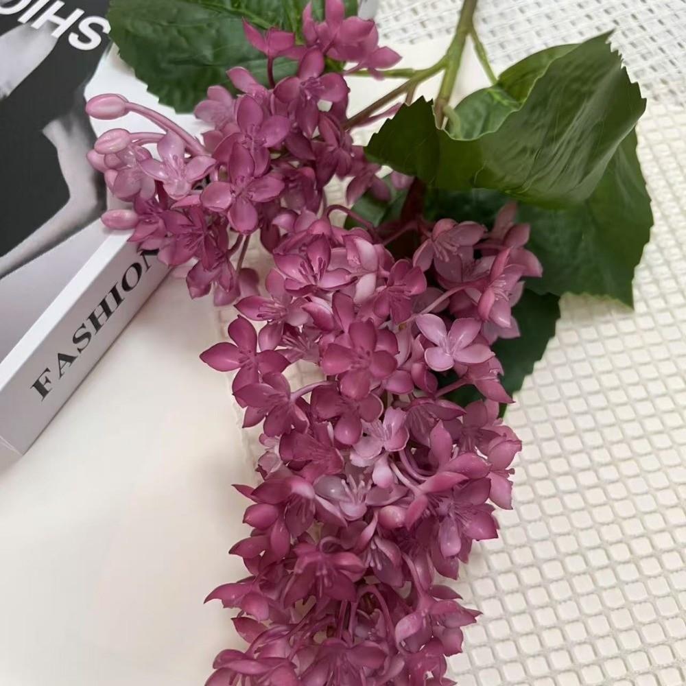 

New Purple Artificial Lilac Flowers Decorative Floral Artificial Faux Plants Simulation Fake Flower Home Decor