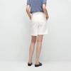OVVOVV Women's White Casual Denim Shorts