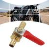 Brass Mm Type In Line Fuel Tap Valve Switch Lawn Mower