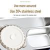 304 Stainless Steel Insulated Bento Lunch Box for Children - Food Grade, Single Compartment
