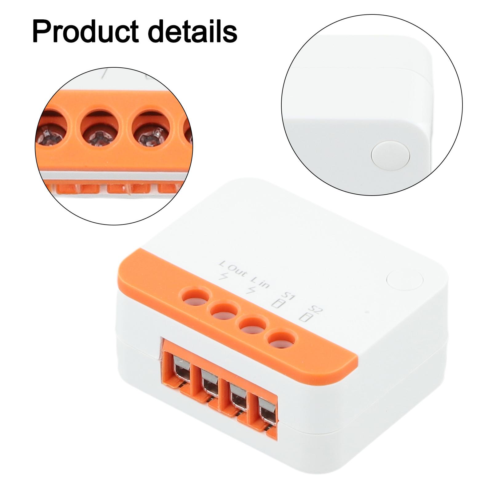 

For ZigBee ZBMINI L2 Smart Switch Module for Voice Control No Neutral Wire Needed Compatible with Timers and Scenes China Mainland