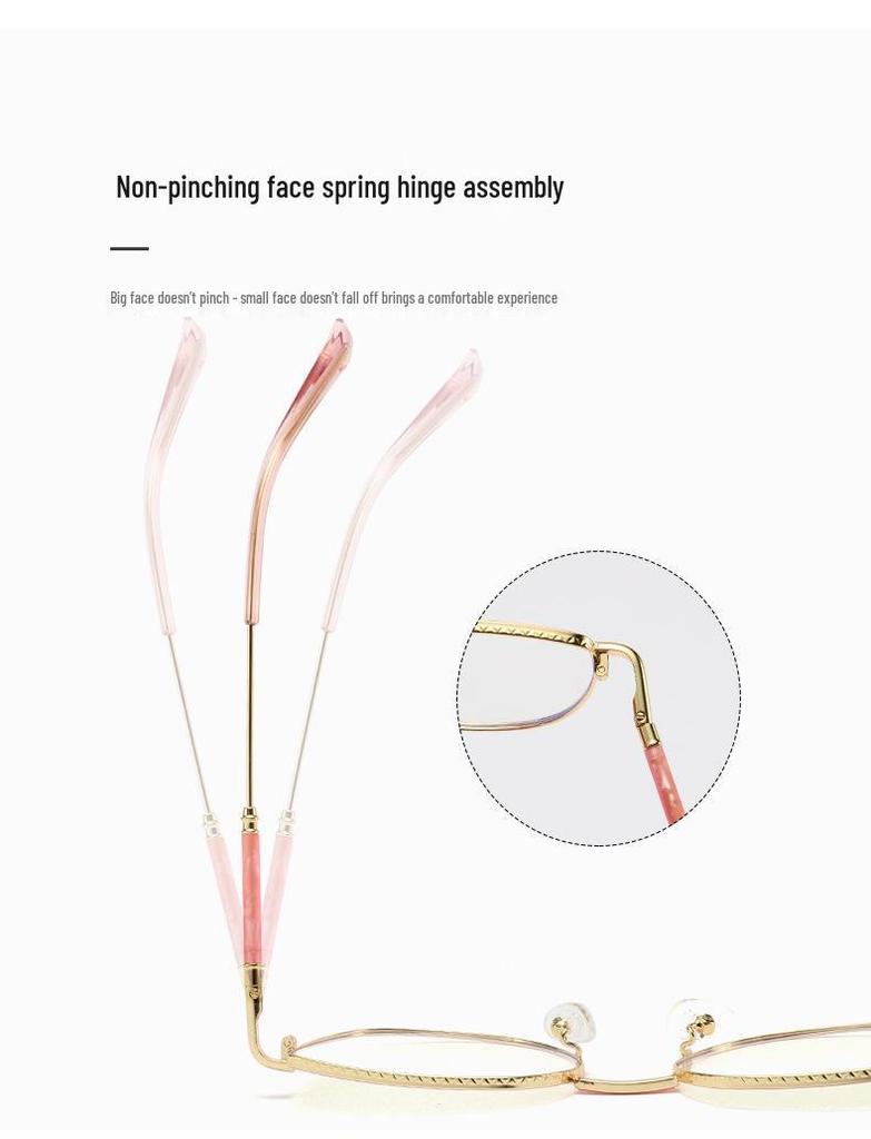 Women's Cat Eye Color-Changing Blue Light Glasses for Migraine Relief - Trendy Clear Lenses