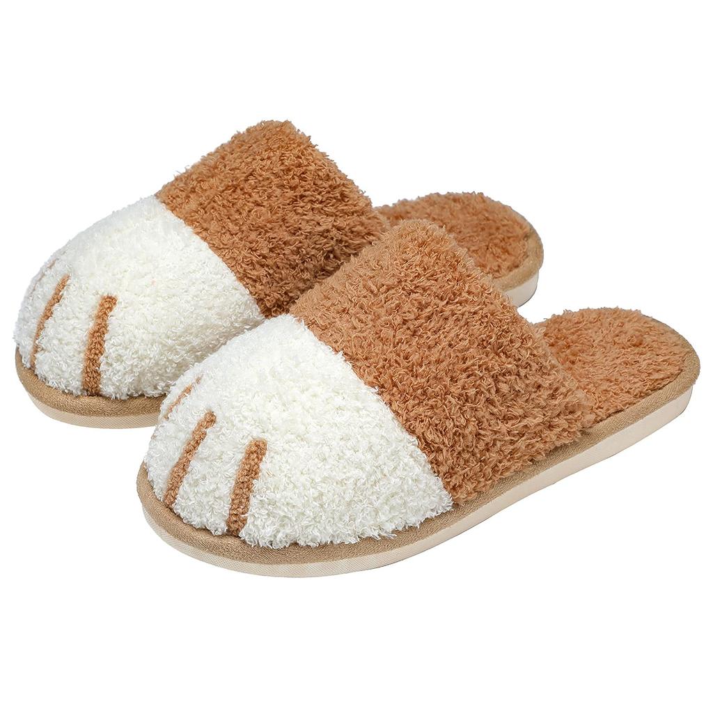 Fashion Crestar Cute Animal Slippers for Women Indoor Outdoor Memory Foam House Slippers New Soft Warm Cozy Fuzzy Bedroom Non-Slip Shoes