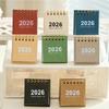 2025 Desk Calendar Mini Calendars With Smooth Writing Paper Essential For Desk Decoration And Time Management