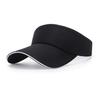Sun Hat Topless Design Wide Brim UV Protection Elastic Fit Exercise Hat Adjustable Headband Outdoor Sports Hat