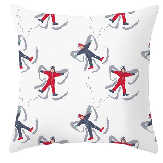 New Christmas Pillowcase Small Fresh Christmas Tree Home Cushion Cover