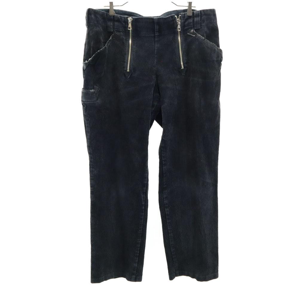 

OLD 80s vintage Black Corps Corduroy pants black Logger Pants Men s Used