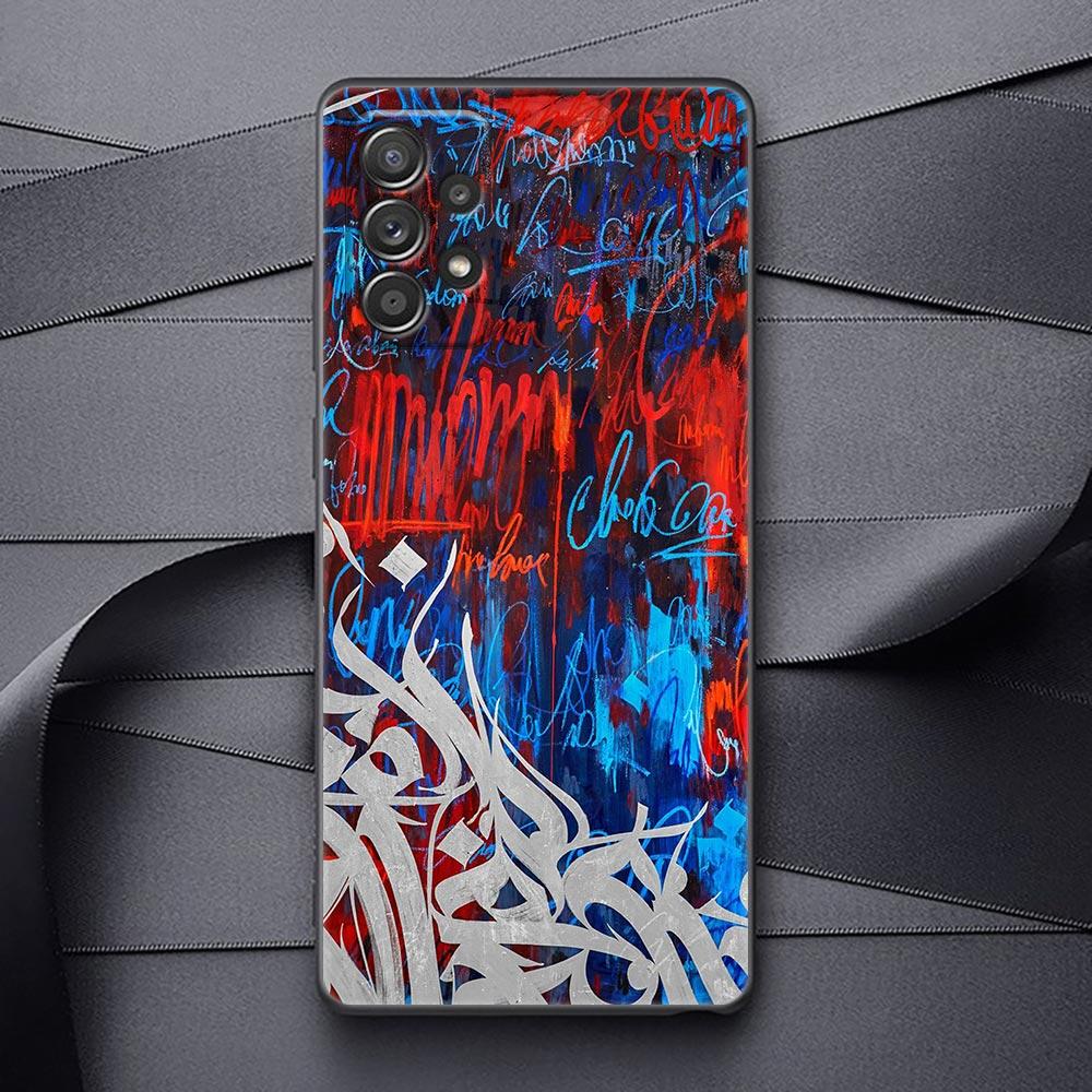 

Чехол для телефона Samsung Galaxy A32 A33 A31 A23 A22 A21S A13 A12 A11 A03 A02 01 5G силиконовые чехлы чехол покрас лампас арт граффити Samsung A01