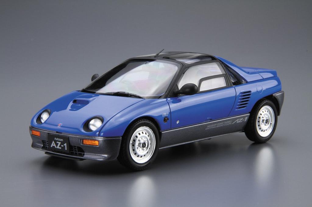 Aoshima Bunka Kyozai Scale The Model Car Series 38 Mazda PG6SA 1992 Plastic Model 1/24 No. AZ-1