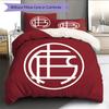 Club Atletico Lanus Pattern Bedding Home Decoration Birthday Gift (1 * duvet cover + 2 * pillowcase, without core)