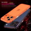 For iPhone 17 Pro Max Bumper Case No-Back Phone Frame Cover with Lens Protection