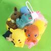 6Pcs Cartoon Anime  Figures Bath Shower Play Kawaii Water Bath Toys for pikachu Sprinkling Shower Swimming Toys